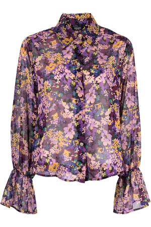 Liu Jo Floral-print long-sleeve shirt