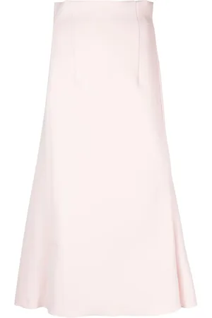 Serafini Pleated midi skirt