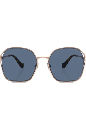 Miu Miu Oversized-frame tinted sunglasses