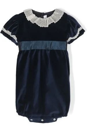 Mariella Ferrari Lace-trim velvet cotton shorties