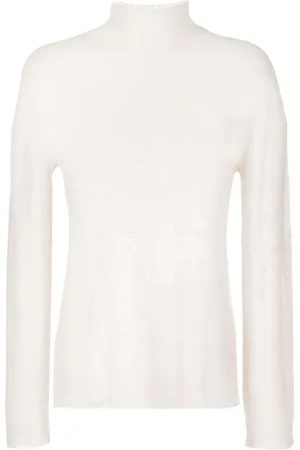 There Was One Open-knit roll-neck jumper