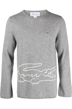 Comme des Garçons Logo-patch wool jumper