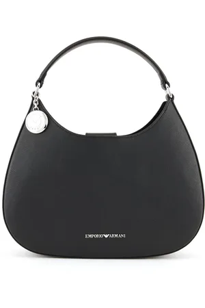 Emporio Armani Logo-lettering hobo shoulder bag