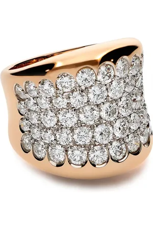 Leo Pizzo 18kt rose gold diamond pav?? ring