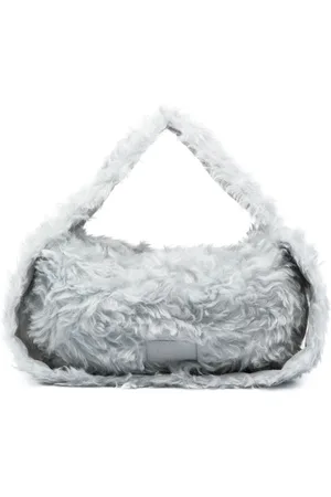 Filippa K Round-shape faux-fur tote bag