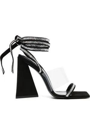 The Attico Isa 115mm embellished leather sandals