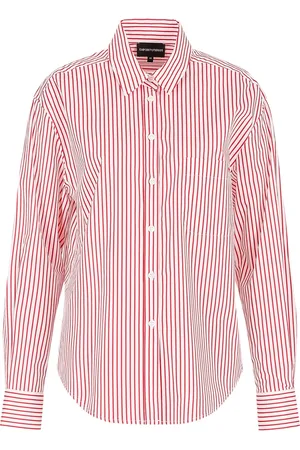 Emporio Armani Stripe-print cotton shirt