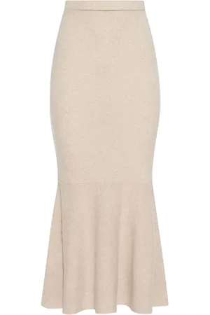 Altuzarra Fishtail-hem midi skirt