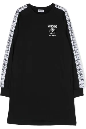 Moschino Logo-print cotton dress