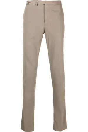 PT Torino Slim-cut modal blend chino trousers