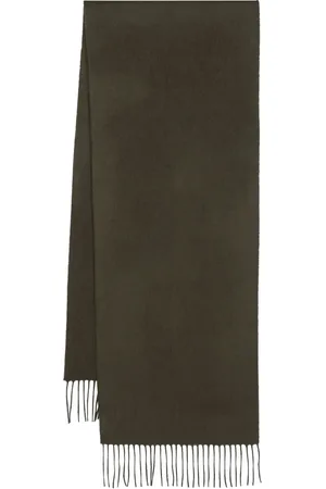 Fursac Fringed-edge wool scarf