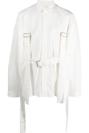 AMBUSH Harness long-sleeve cotton shirt