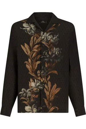 Etro Floral-print silk shirt