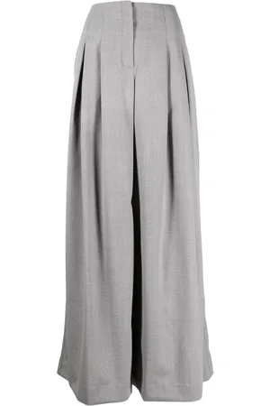 TWP Pleated palazzo trousers