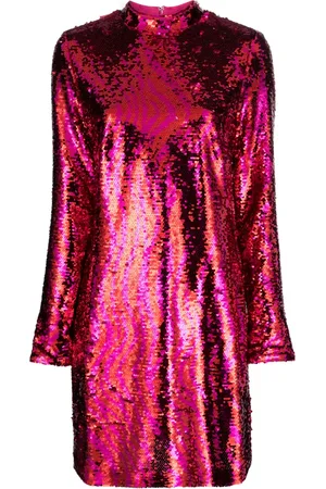 Chiara Ferragni Sequinned tulle minidress