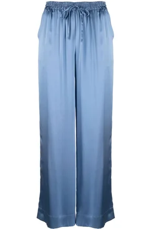 P.A.R.O.S.H. Stella elasticated-waistband silk palazzo pants