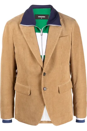 Dsquared2 Layered-effect single-breasted blazer