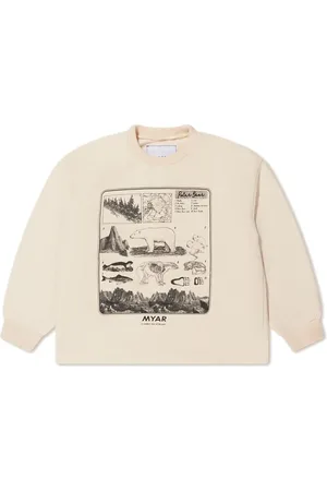 MYAR Graphic-print cotton sweatshirt