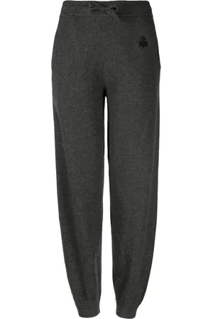 Isabel Marant Kira drawstring-waist knitted trousers