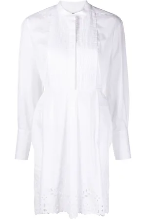 Marant Etoile Rheana broderie-anglaise shirtdress
