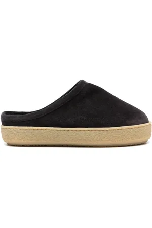 Isabel Marant Fozee suede flatform mules