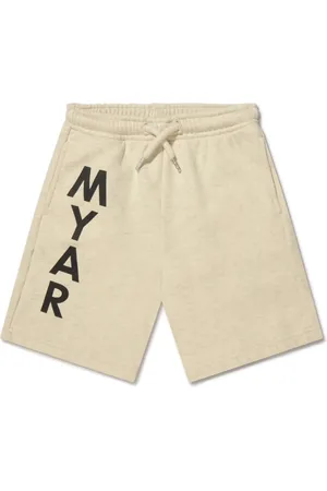 MYAR Logo-print cotton shorts