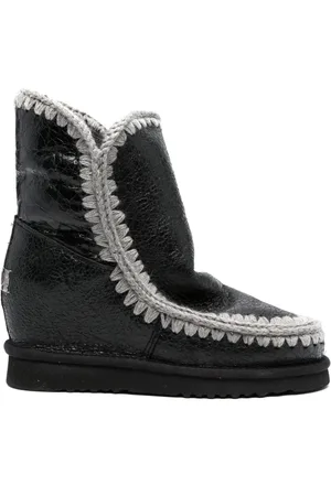 Mou Eskimo 24 contrast-stitching boots