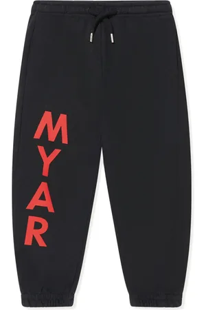 MYAR Logo-print cotton track pants