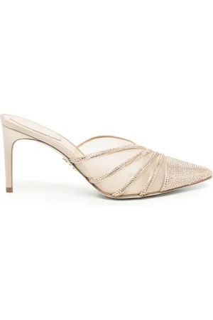 RENE CAOVILLA 70mm rhinestone-embellished sandals