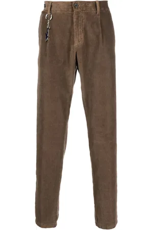 Paul & Shark Tapered-leg corduroy trousers