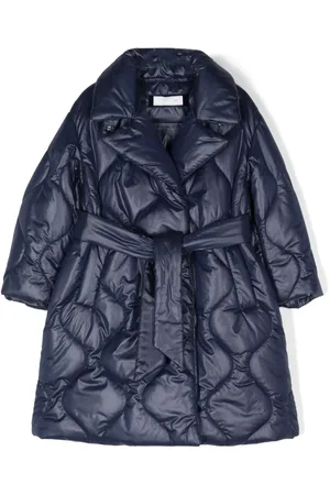 MONNALISA Belted quilted coat