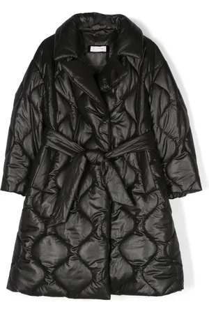 MONNALISA Quilted belted padded coat
