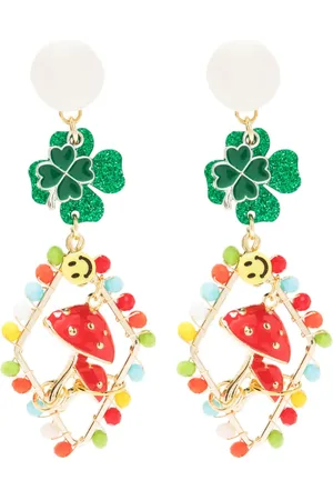 AMIR SLAMA Bead-embellished earrings
