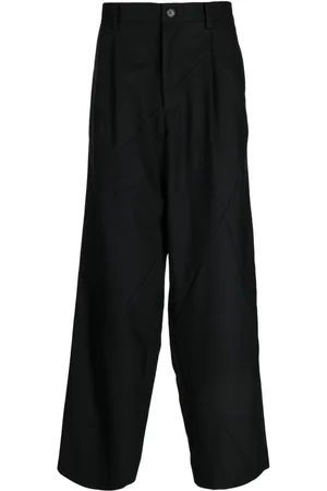UNDERCOVER Pleat-detailing straight-leg trousers