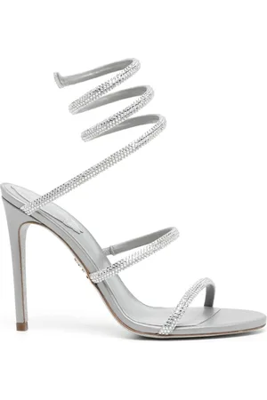 RENE CAOVILLA Cleo 103mm rhinestone-embellished sandals