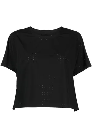 Calvin Klein logo-underband Cropped Performance T-shirt - Farfetch
