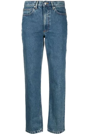 A.P.C. High-rise straight-leg jeans