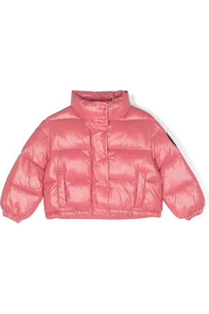 save the duck Logo-patch padded-design jacket