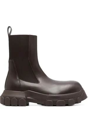 Rick Owens Edfu leather track boots