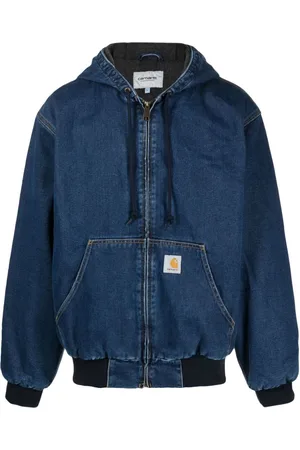 Carhartt denim zip store jacket