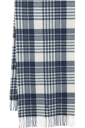 Ralph Lauren Herringbone-pattern fringe-detailing scarf