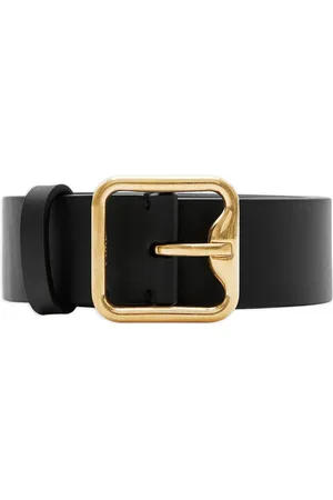 Burberry B Buckle leather belt