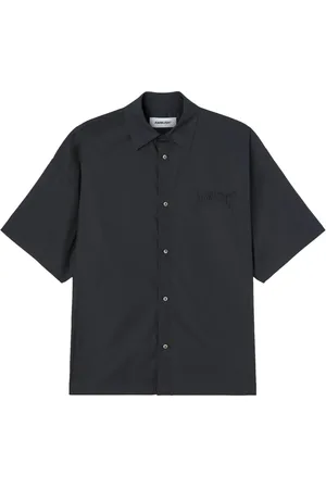 AMBUSH Logo-patch cotton shirt
