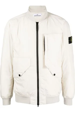 Stone Island Compass-badge padded bomber jacket