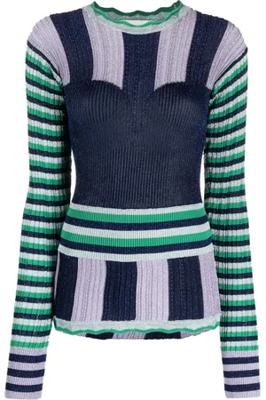 HENRIK VIBSKOV Colour-block knit jumper