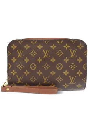 Louis Vuitton 2015 Pre-owned Monogram Orsay Clutch - Brown
