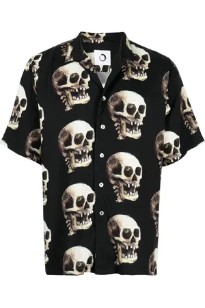 Endless Joy Skull-print short-sleeve shirt