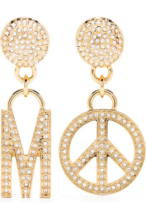 Moschino Crystal-embellished earrings