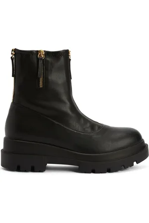 Giuseppe Zanotti Avice logo-patch ankle boots