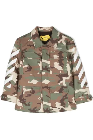 OFF-WHITE Camou Arrows cotton shirt jacket